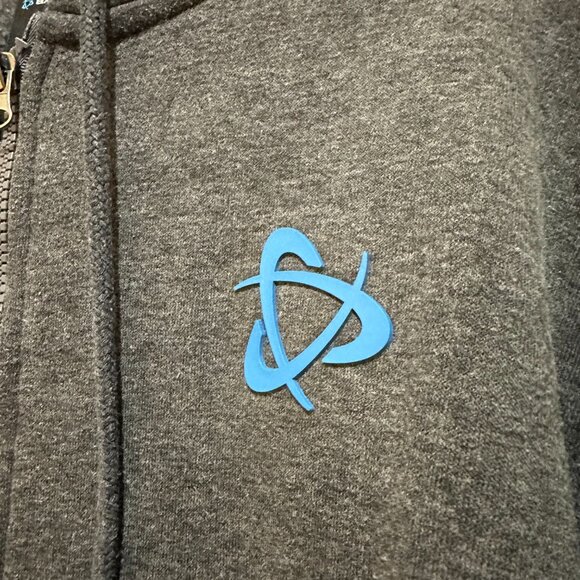 Blizzard - Team Battle.net Employee Zip-Up Hoodie Galaxy Large - Picture 3 of 5